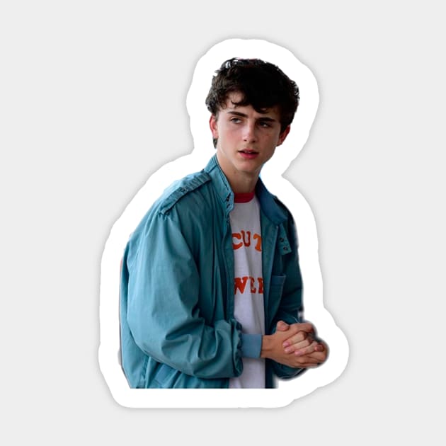 Timothée chalamet Sticker by uchix